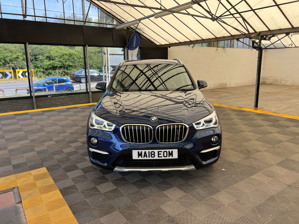 BMW X1 Suv Blue #2