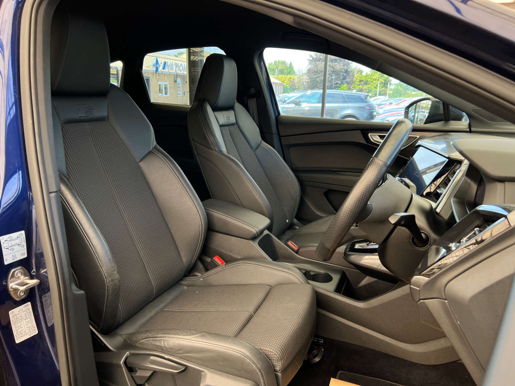 Audi Q4 E Tron Suv Blue #6