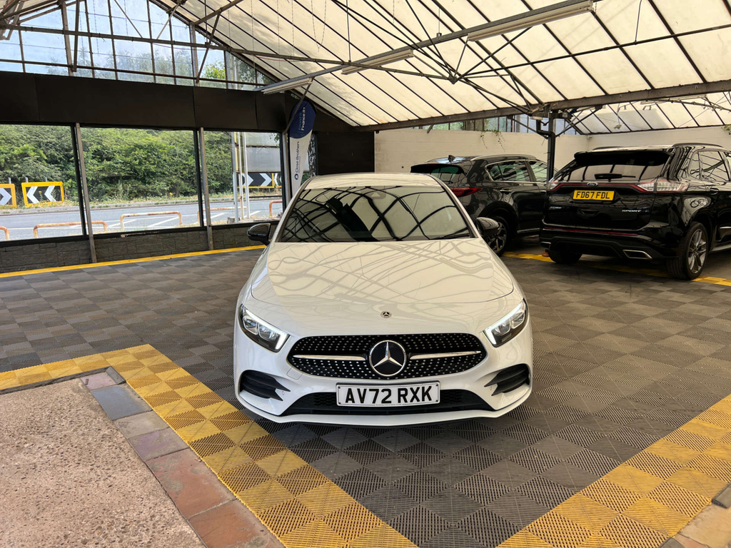 Mercedes-Benz A Class A 200 Amg Line Premium D AV72RXK White #2