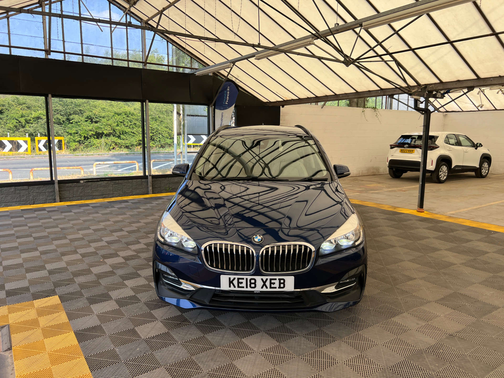 BMW 2 Series Mpv Blue #3