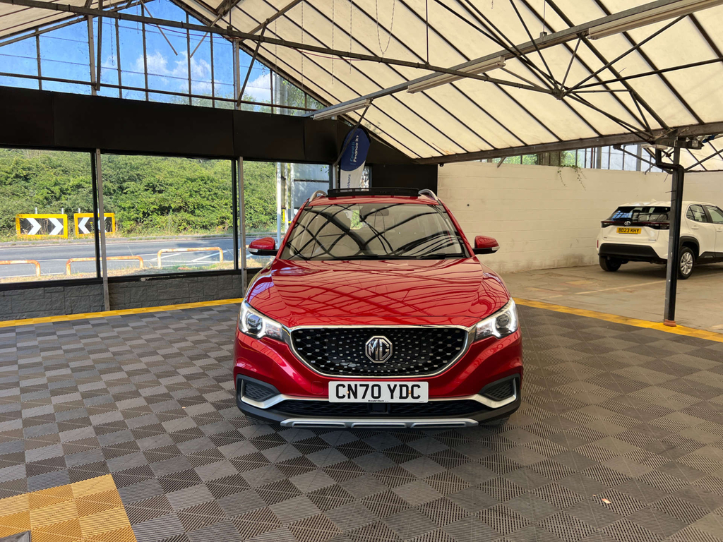 MG ZS Suv Red #2
