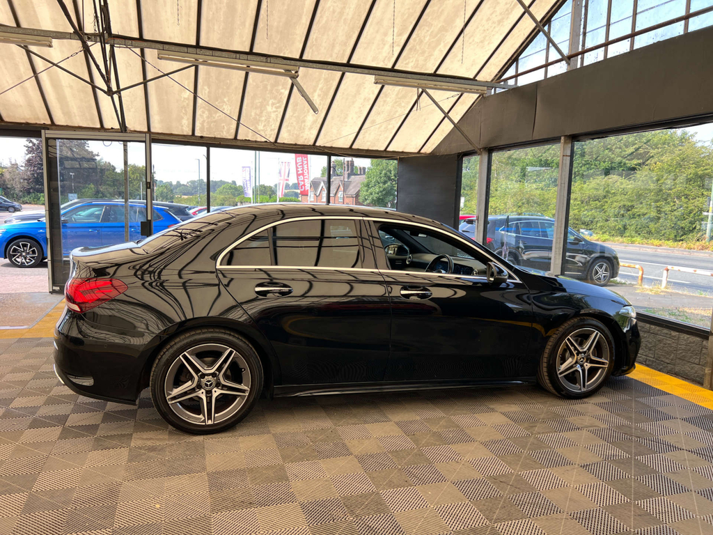 Mercedes-Benz A Class Saloon KP69YXG Black #4