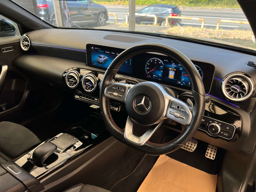Mercedes-Benz A Class Saloon KP69YXG Black #6