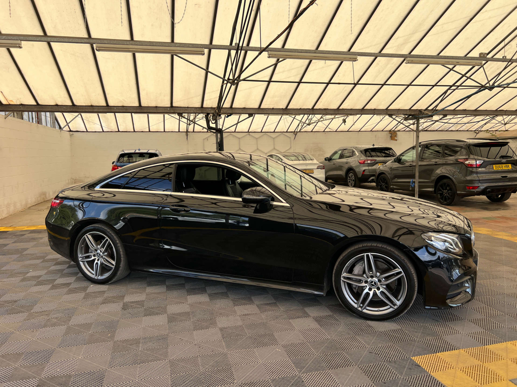 Mercedes-Benz E Class Coupe Black