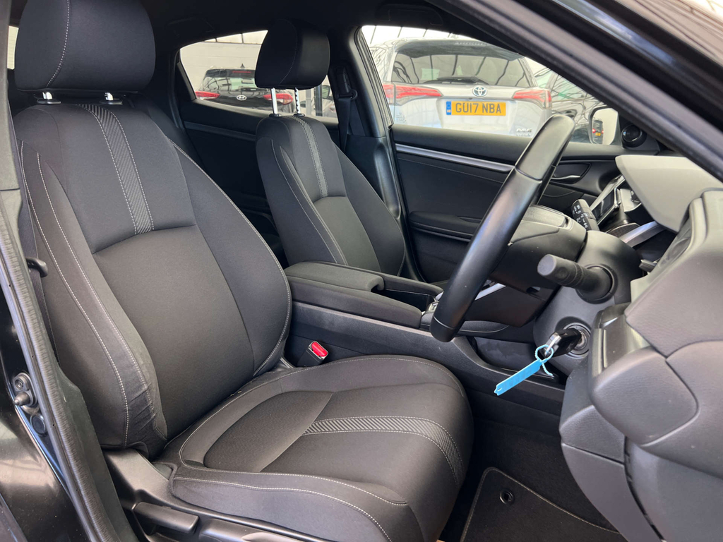 Honda Civic Hatchback Black #6