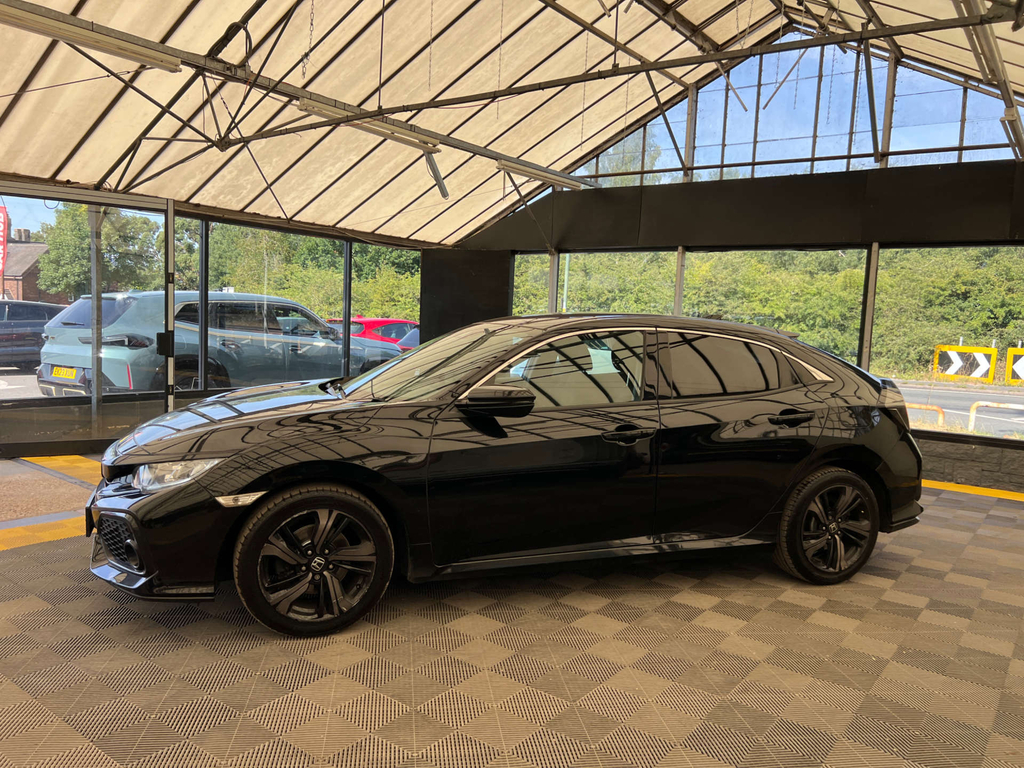 Honda Civic Hatchback Black #3