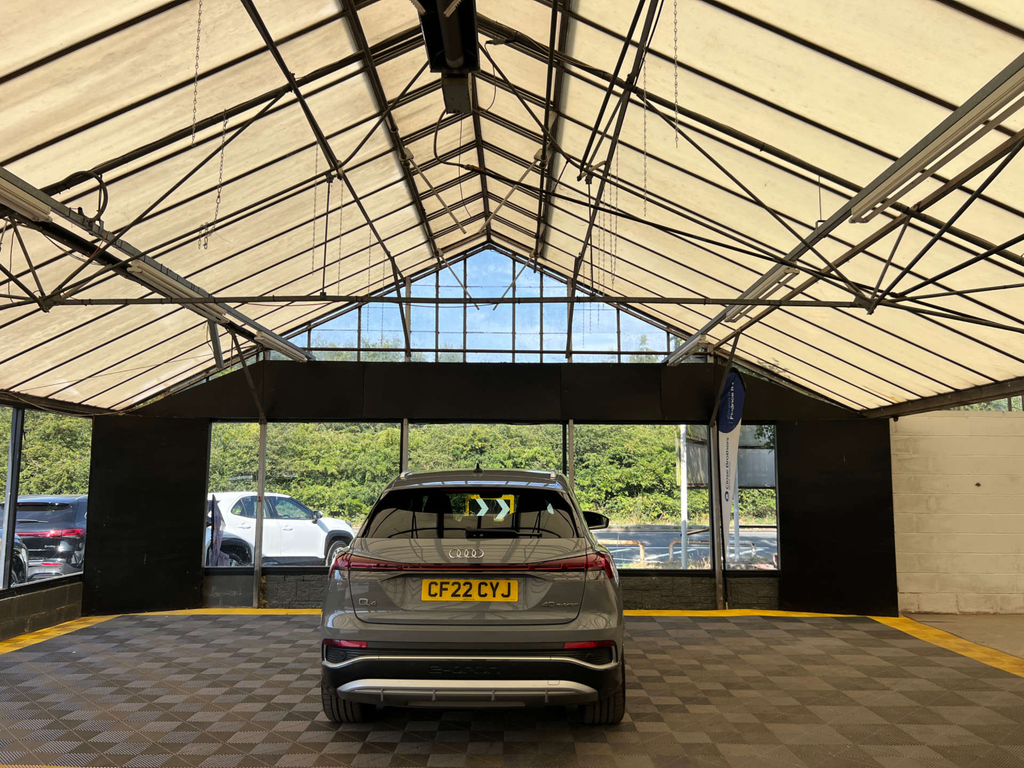 Audi Q4 E Tron Suv Grey #5