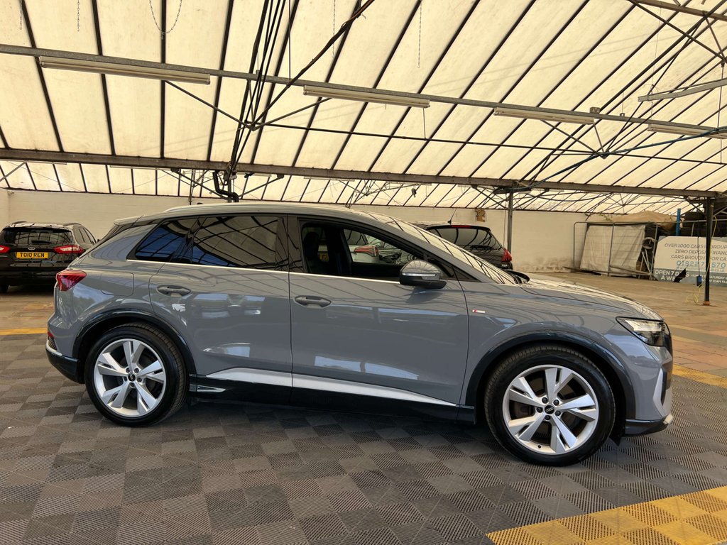 Audi Q4 E Tron Suv Grey
