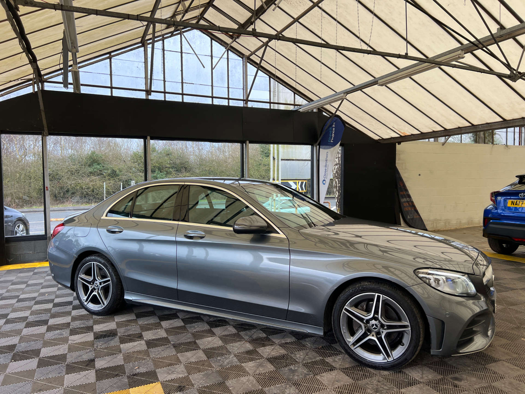 Mercedes-Benz C Class C 220 Amg Line Premium D Grey #2