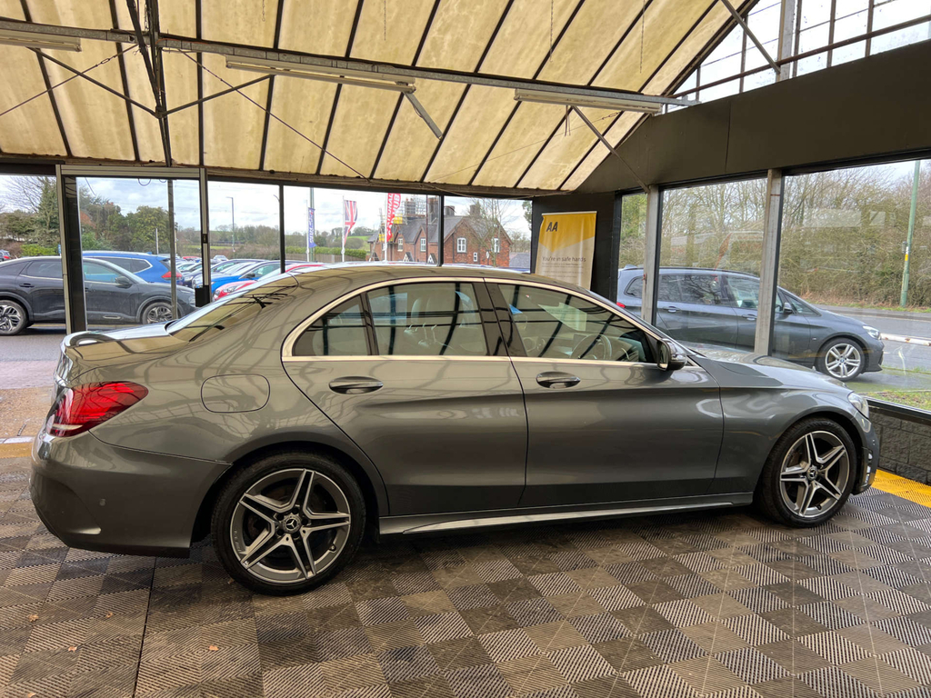 Mercedes-Benz C Class C 220 Amg Line Premium D Grey #6
