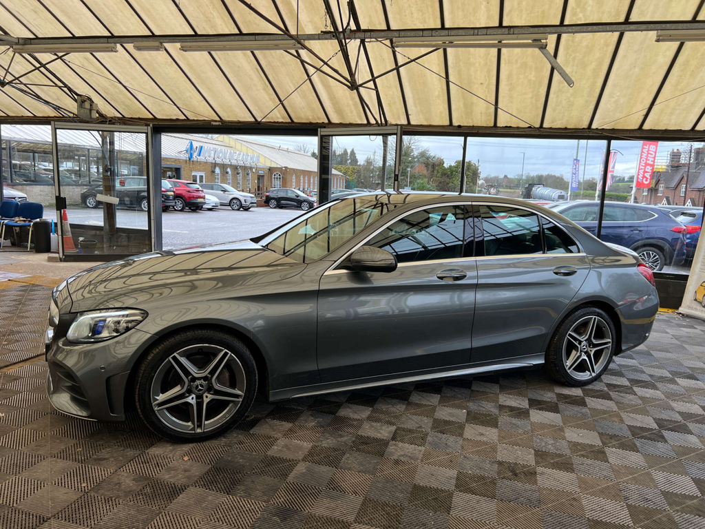 Mercedes-Benz C Class C 220 Amg Line Premium D Grey #3