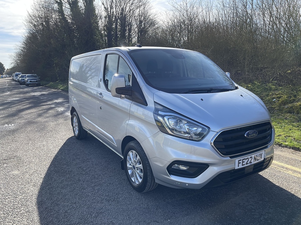 Ford Transit Custom 2.0 300 Ecoblue Limited L1 H1 Euro 6 Ss FE22NUX Silver
