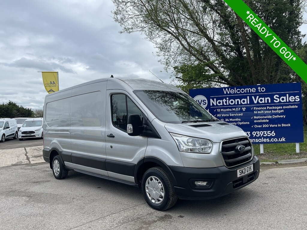 Ford Transit Custom Transit Trend Panel Van 1 SM21GYK Silver
