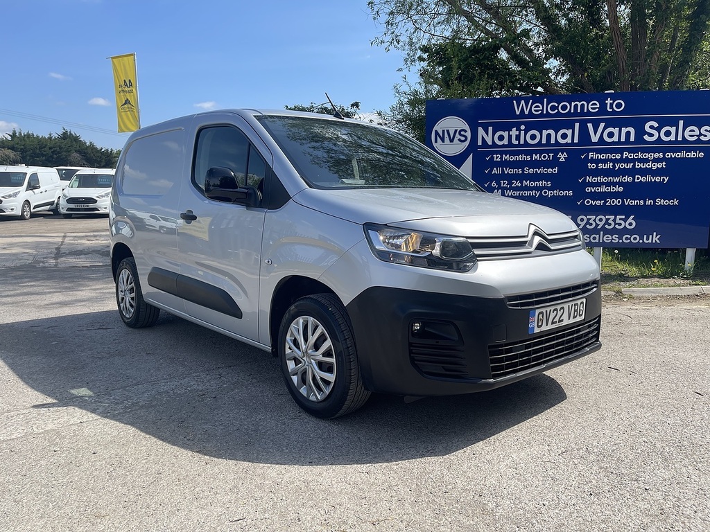 Citroen Berlingo 1.5 Bluehdi 1000 Enterprise M Pro Swb Euro 6 Ss Silver