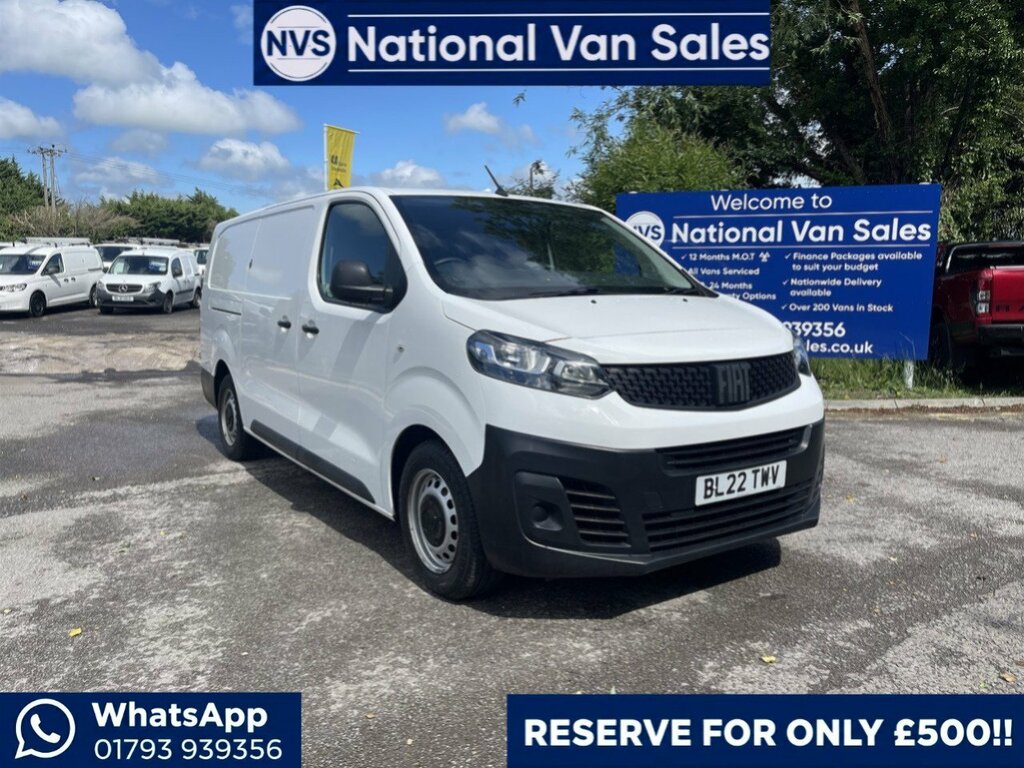 Fiat Scudo 2.0 Multijet Tecnico Lwb Euro 6 Ss 6Dr White #2
