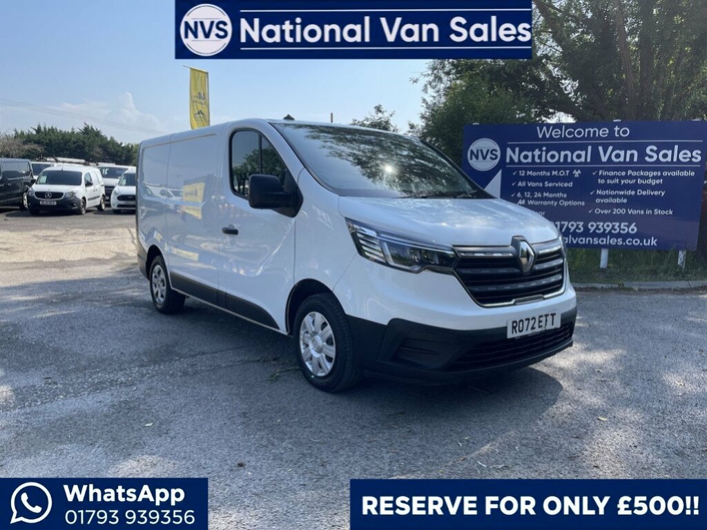 Renault Trafic 2.0 Dci Blue Sl28 Business L1 H1 Euro 6 Ss RO72ETT White #2