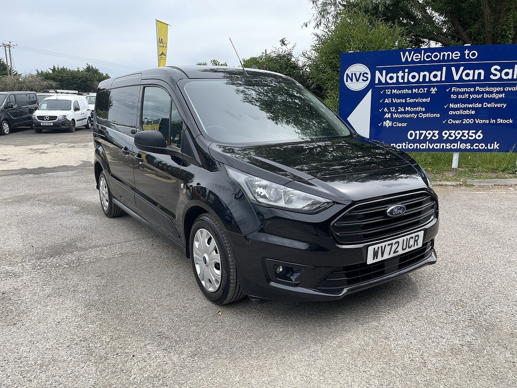 Ford Transit Connect 1.5 240 Ecoblue Trend Crew Van L2 Euro 6 Ss 6Dr Black