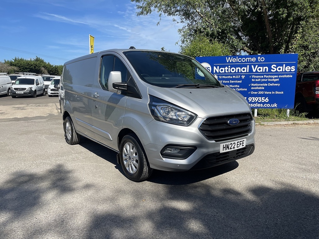 Ford Transit Custom 2.0 280 Ecoblue Limited L1 H1 Euro 6 Ss HN22EFE Silver