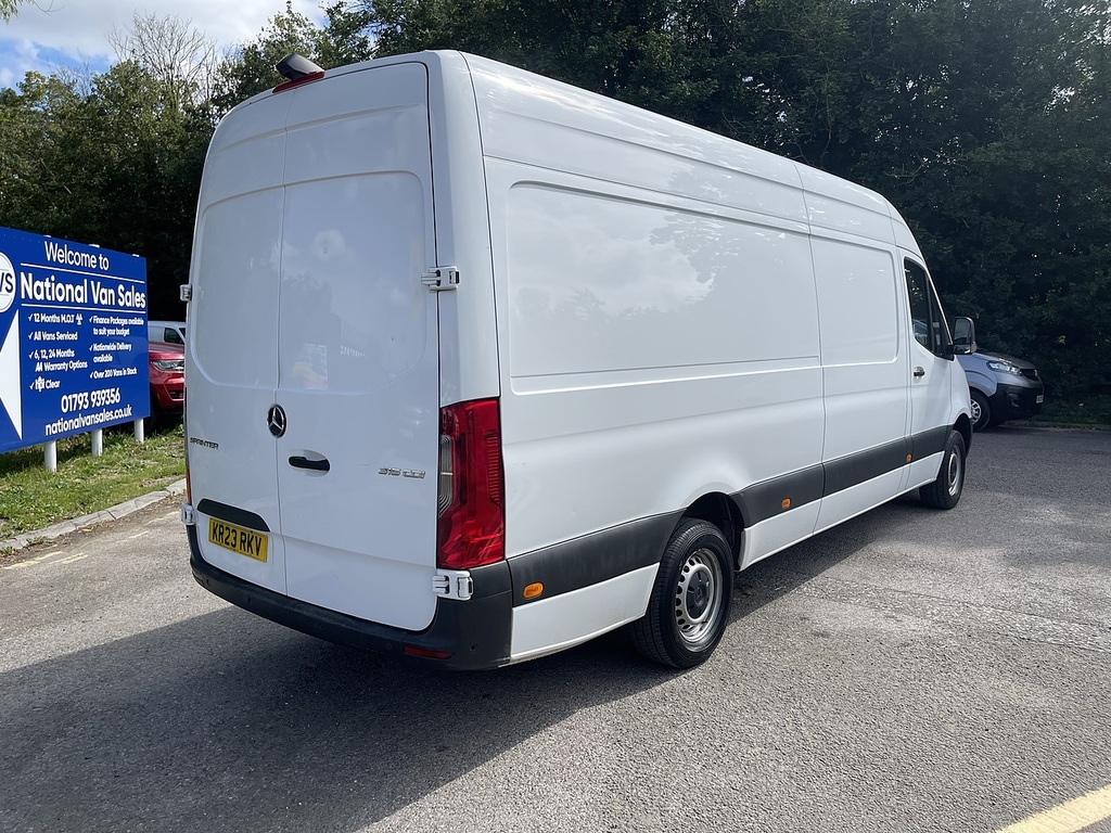 Mercedes-Benz Sprinter Sprinter Progressive Panel Van 1 KR23RKV White #6