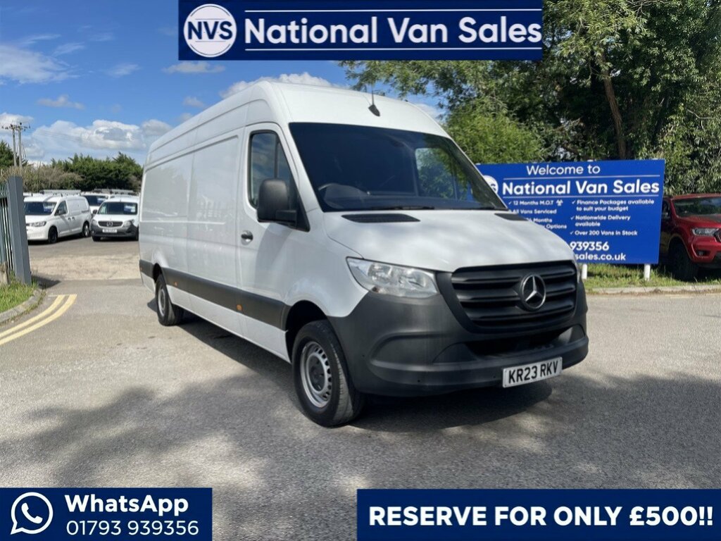 Mercedes-Benz Sprinter Sprinter Progressive Panel Van 1 KR23RKV White #2
