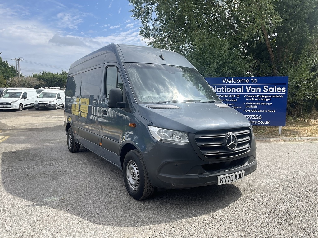Mercedes-Benz eSprinter 55Kwh Progressive Fwd L2 H2 20Kw Charger Grey