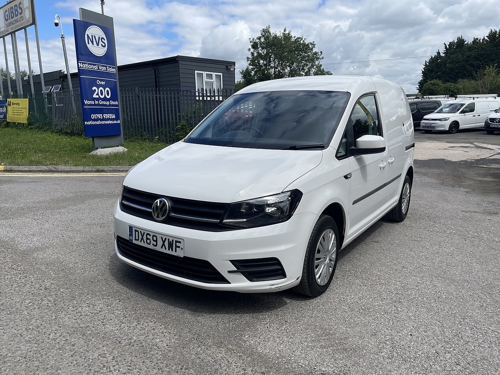 Volkswagen Caddy Caddy Trendline Panel Van 1 DX69XWF White #4