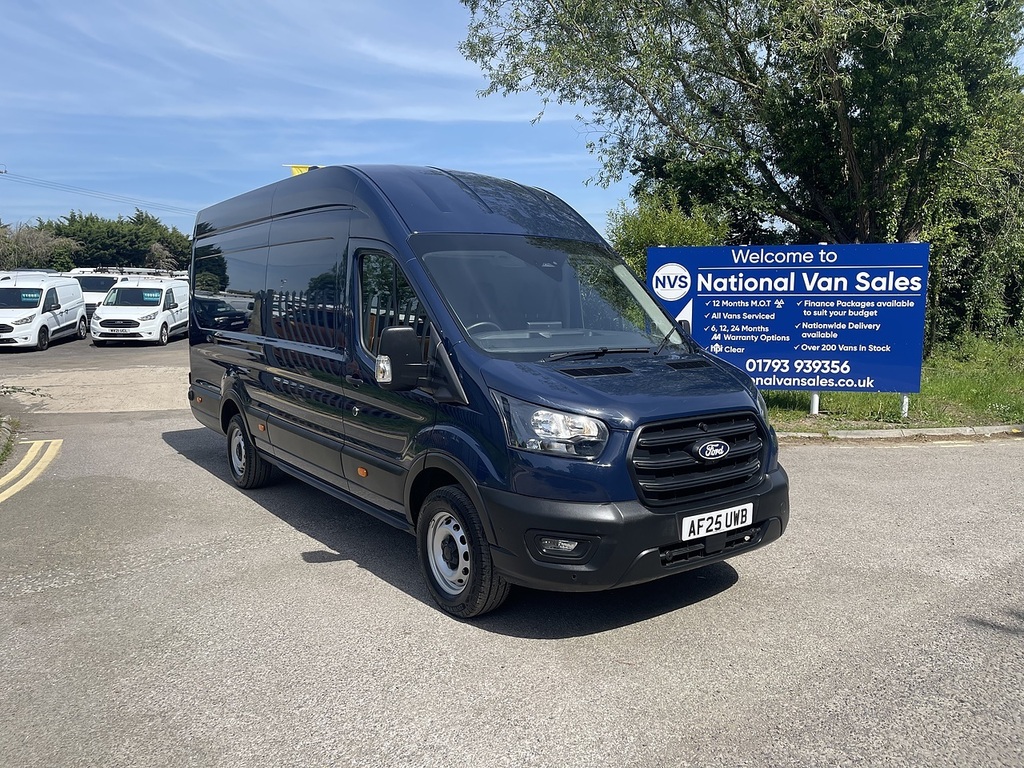 Ford Transit Custom 2.0 350 Ecoblue Leader Rwd L4 H3 Euro 6 Ss Blue