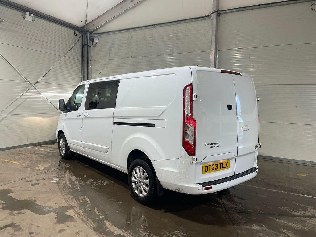 Ford Transit Custom 2.0 320 Ecoblue Limited Crew Van L2 H1 Euro 6 Ss White #3