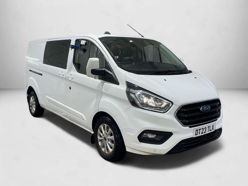 Ford Transit Custom 2.0 320 Ecoblue Limited Crew Van L2 H1 Euro 6 Ss White