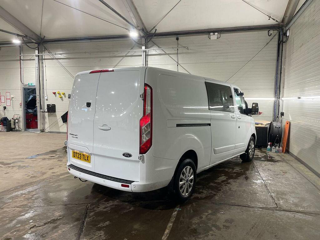 Ford Transit Custom 2.0 320 Ecoblue Limited Crew Van L2 H1 Euro 6 Ss White #4