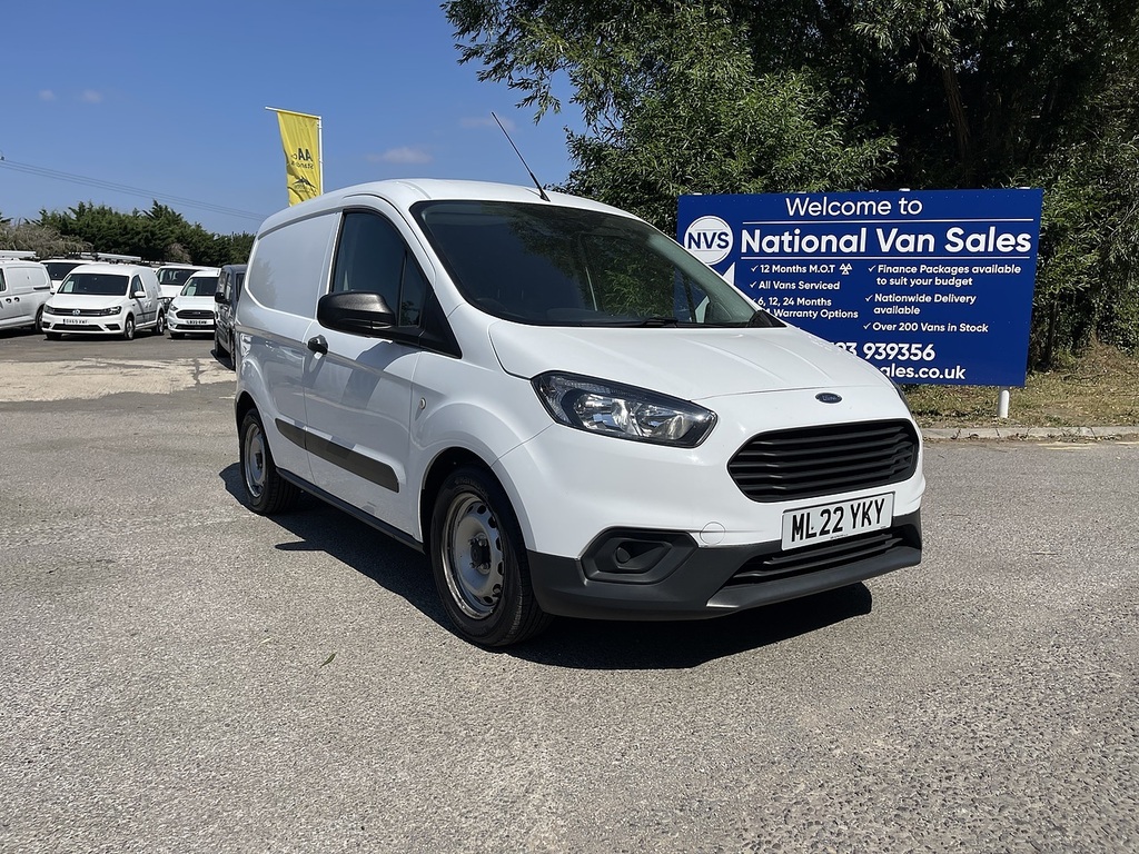 Ford Transit Courier 1.0 Ecoboost Leader L1 Euro 6 Ss White