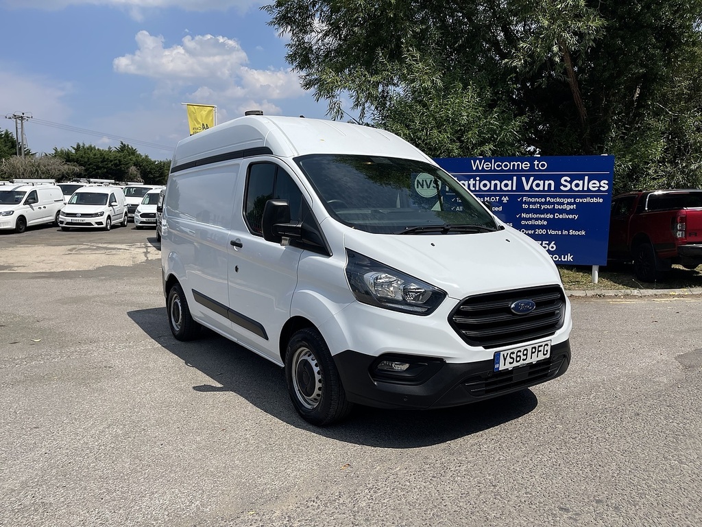 Ford Transit Custom 2.0 300 Ecoblue Leader L1 H2 Euro 6 Ss YS69PFG White