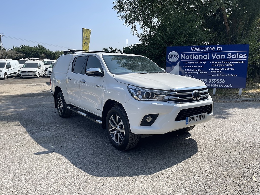 Toyota HILUX 2.4 D-4d Invincible 4Wd Euro 6 Tss, 3.5T White