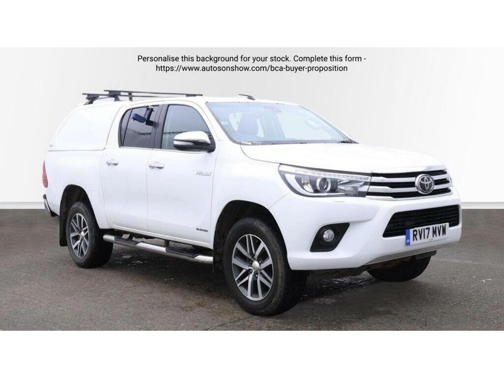 Toyota HILUX 2.4 D-4d Invincible 4Wd Euro 6 Tss, 3.5T White