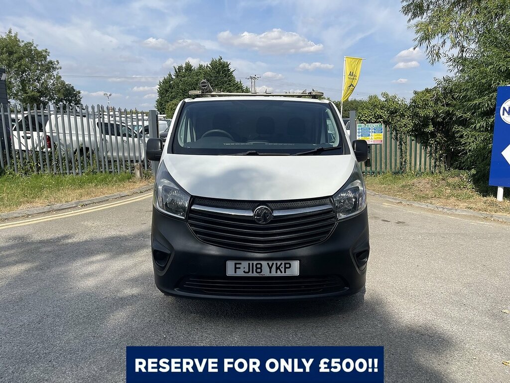 Vauxhall Vivaro 1.6 Cdti 2900 L1 H1 Euro 6 Ss White #3