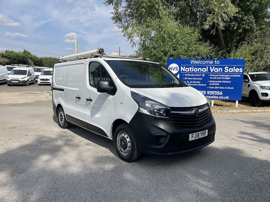 Vauxhall Vivaro 1.6 Cdti 2900 L1 H1 Euro 6 Ss White