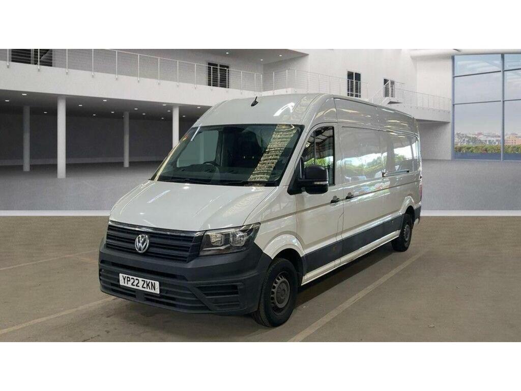 Volkswagen Crafter 2.0 Tdi Cr35 Trendline Fwd Lwb High Roof Euro 6 S White #3