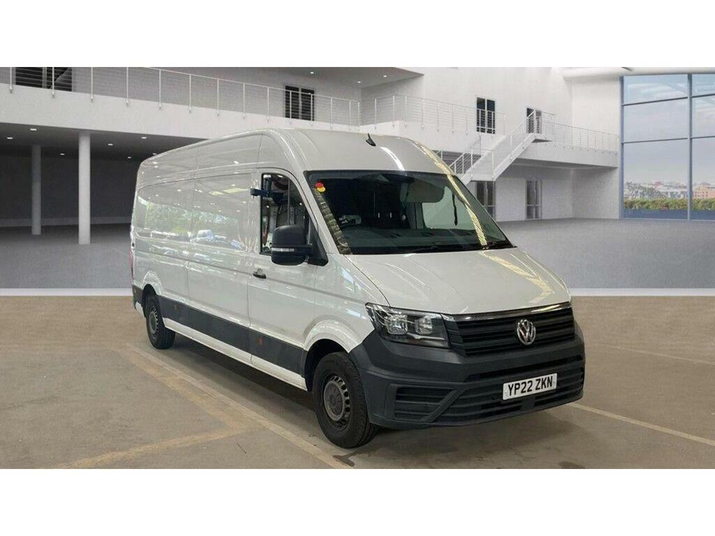 Volkswagen Crafter 2.0 Tdi Cr35 Trendline Fwd Lwb High Roof Euro 6 S White #2