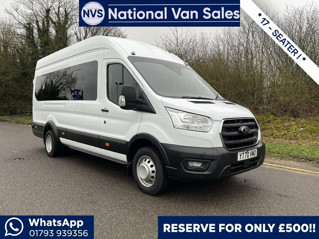 Ford Transit Custom Transit Leader Minibus 1 White #2