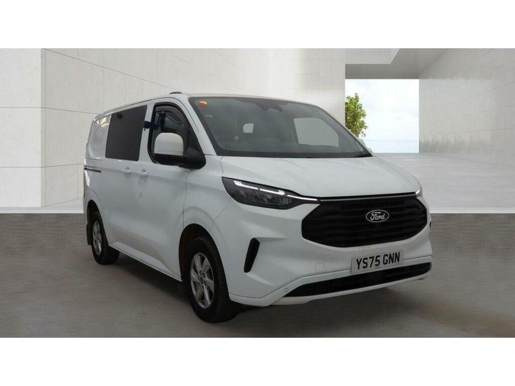 Ford Transit Custom 2.0 320 Ecoblue Limited Crew Van L1 H1 Euro 6 Ss White
