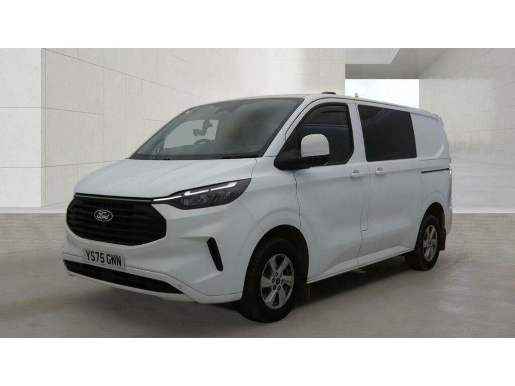 Ford Transit Custom 2.0 320 Ecoblue Limited Crew Van L1 H1 Euro 6 Ss White #3