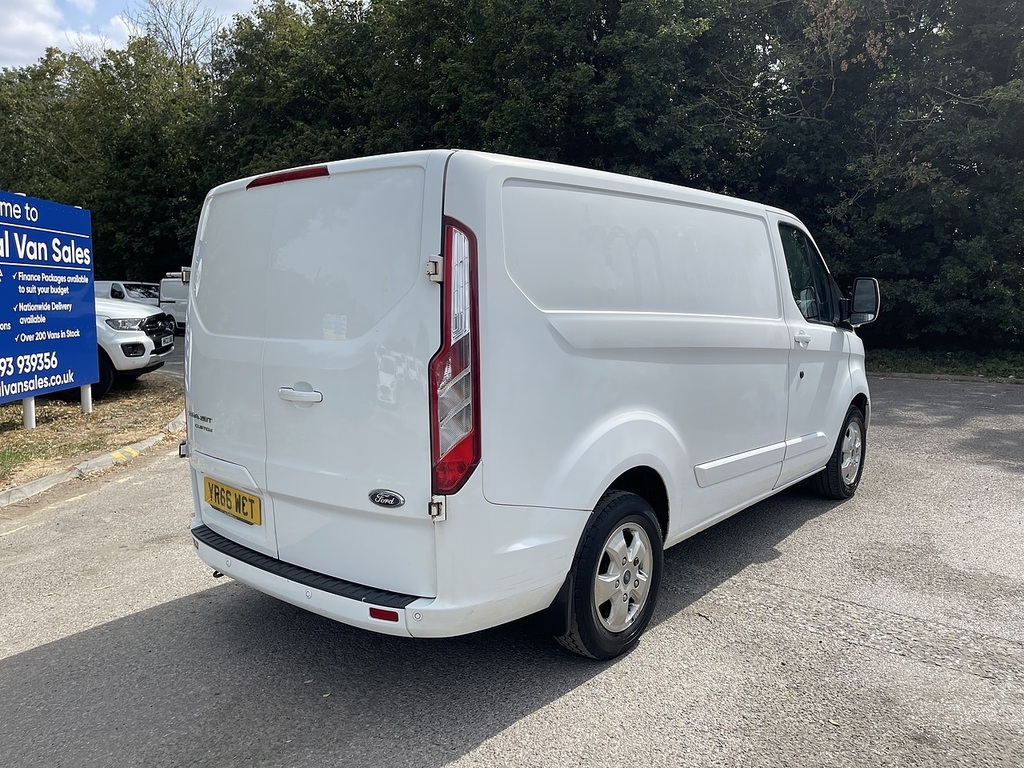 Ford Transit Custom Tdci 270 Limited White #6