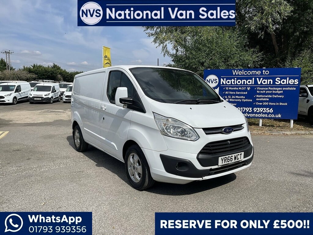 Ford Transit Custom Tdci 270 Limited White #2
