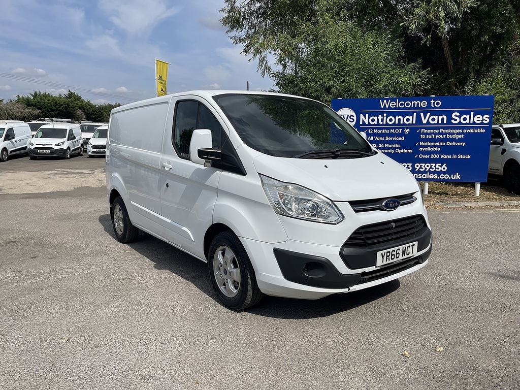Ford Transit Custom Tdci 270 Limited White