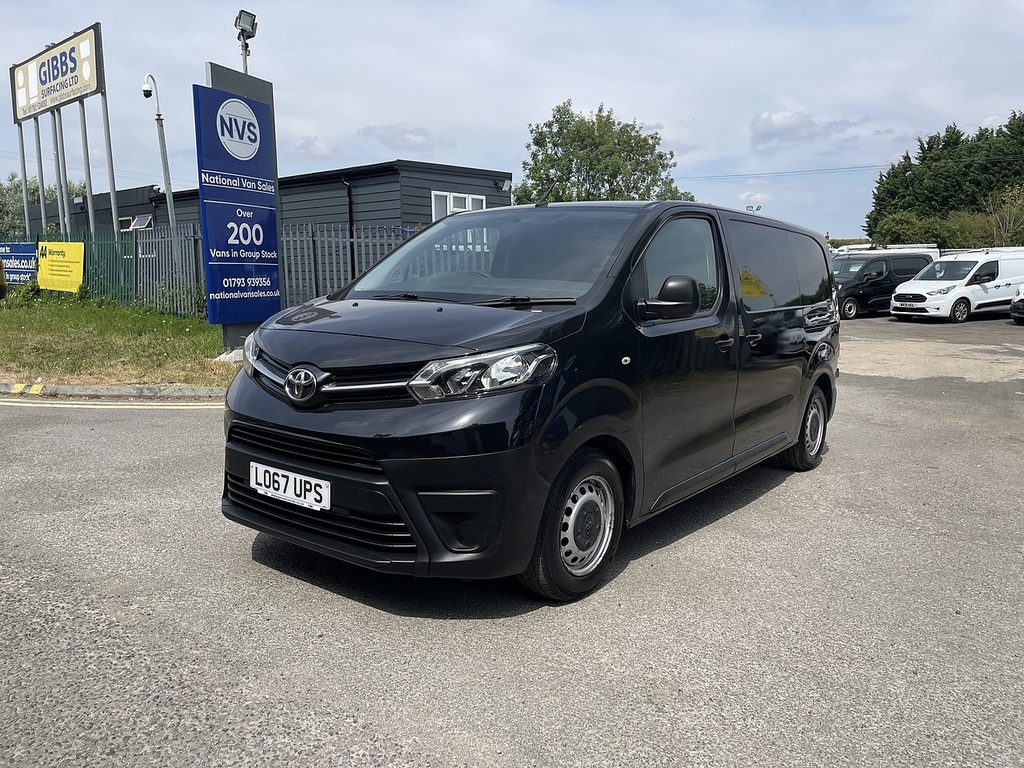 Toyota PROACE 1.6D Medium Panel Van 6Dr D Black #4