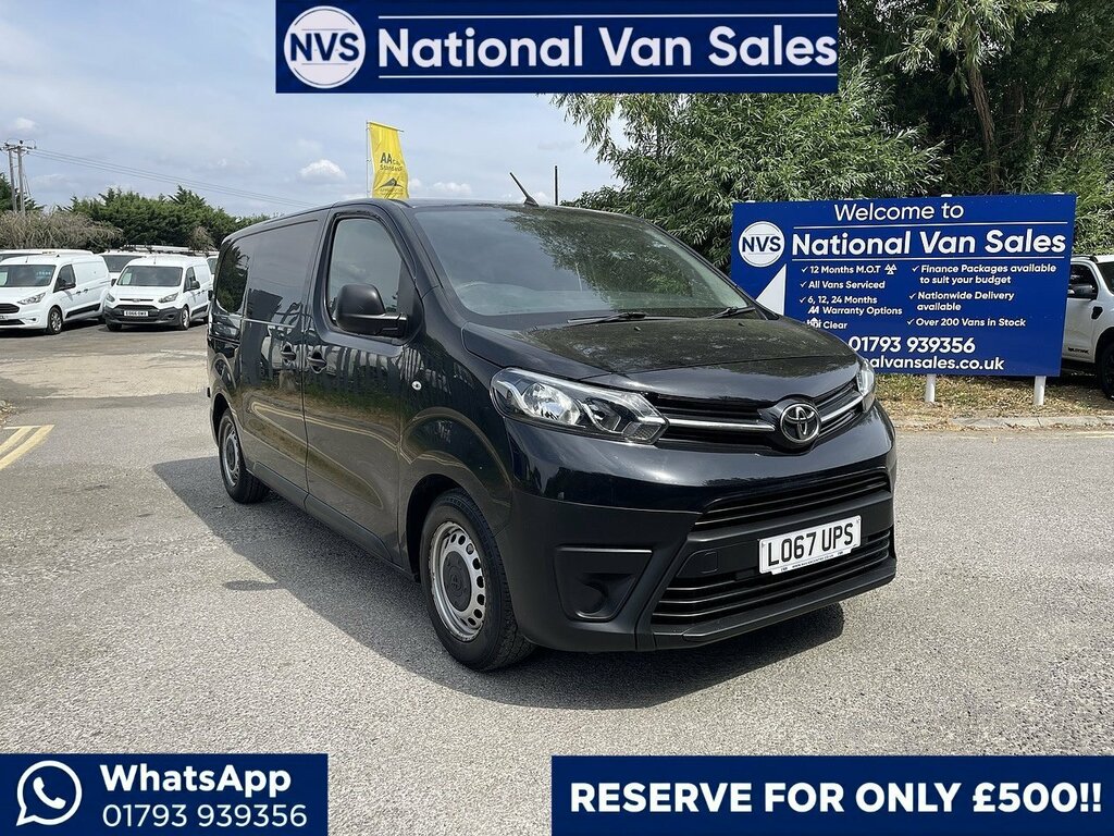 Toyota PROACE 1.6D Medium Panel Van 6Dr D Black #2