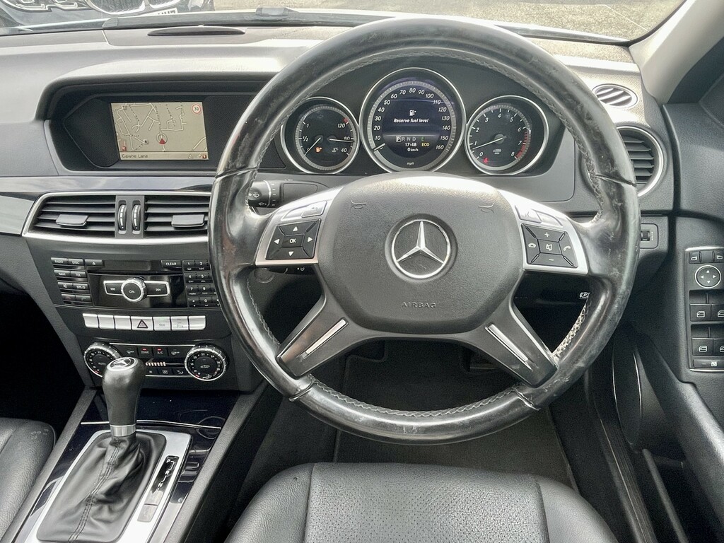 Mercedes-Benz C Class 2.1 C220 Cdi Amg Sport Plus G-tronic Euro 5 Ss Blue #9