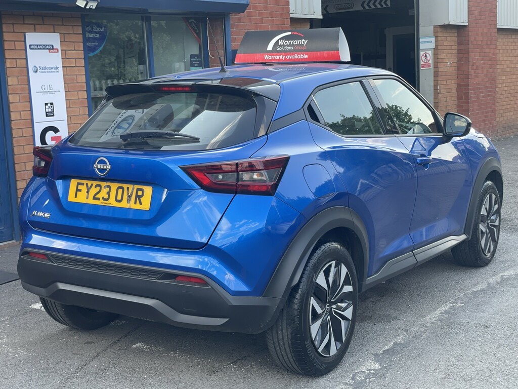 Nissan Juke 1.0 Dig-t Acenta 2023 FY23OVR Blue #4
