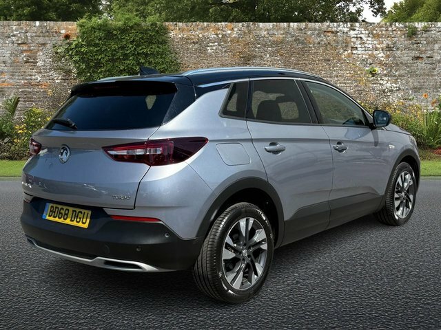 Vauxhall Grandland X 1.2 Turbo Gpf Sport Nav Suv Euro BD68DGU Grey #6