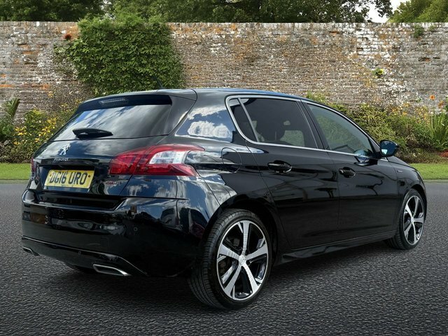 Peugeot 308 2.0 Bluehdi Gt Line Hatchback Eu Black #6